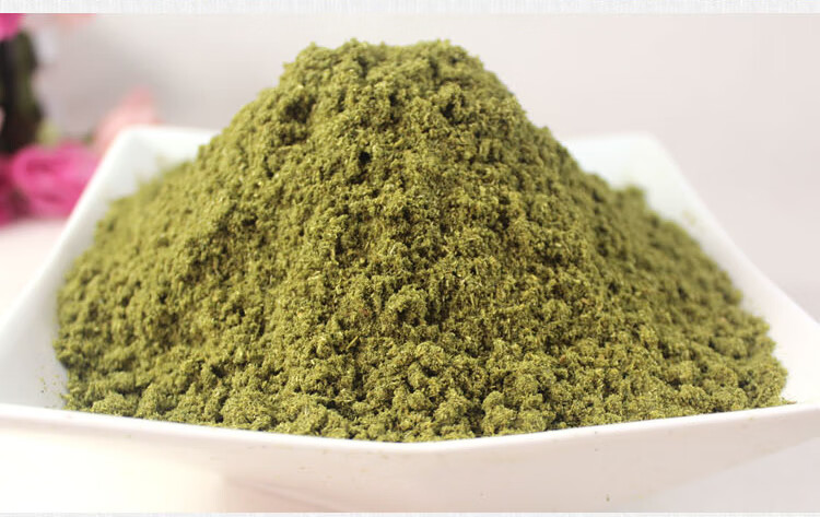 青海念青人香豆粉200g 蒸馍馍花卷绿色色素 绿曲香豆粉苦豆粉【图片