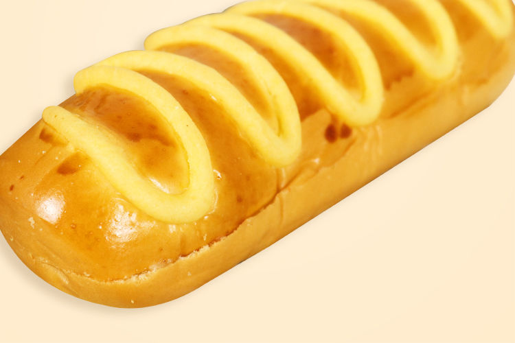 毛毛虫长条软面包奶酪夹心松软早餐零食怀旧独立包装整箱多口味 紫米