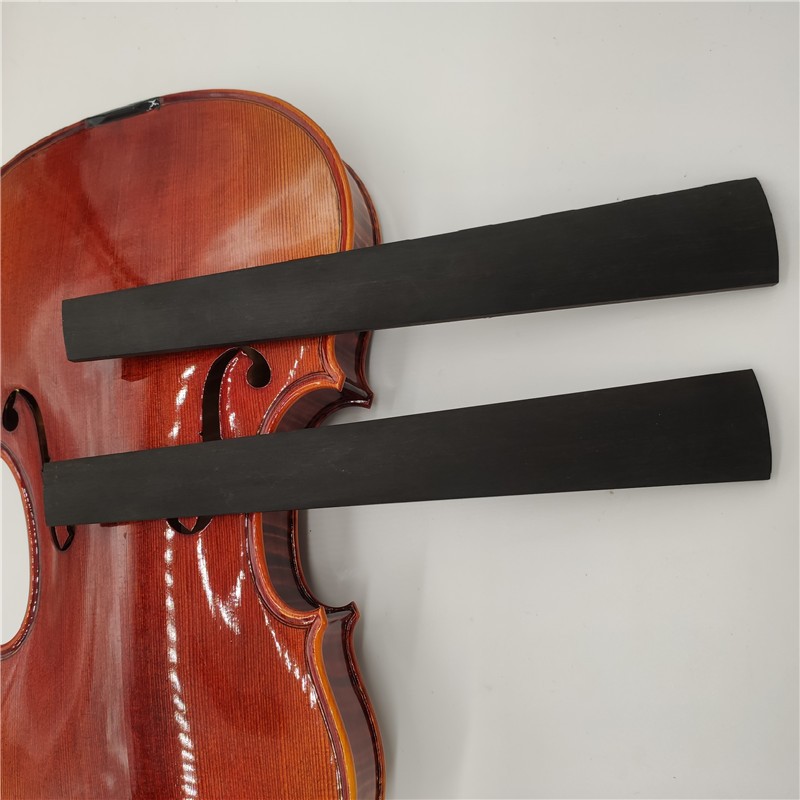 大中小提琴印尼乌木指板 小提琴制作材料配件 弦枕 4/4大提琴棱形指板