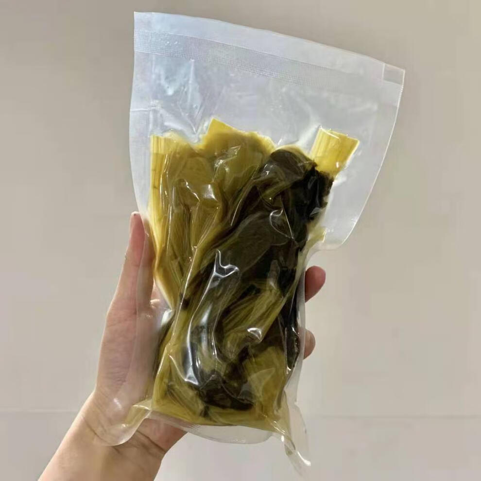 漳州平和芦溪酸菜咸菜农咸菜芥菜泡菜酸芥菜老坛酸菜下饭菜6包400克