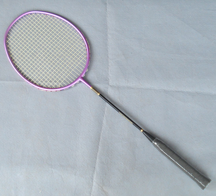 artengo羽毛球拍全碳素羽毛球拍男女轻单拍碳纤维省队训练拍黑底蓝弧