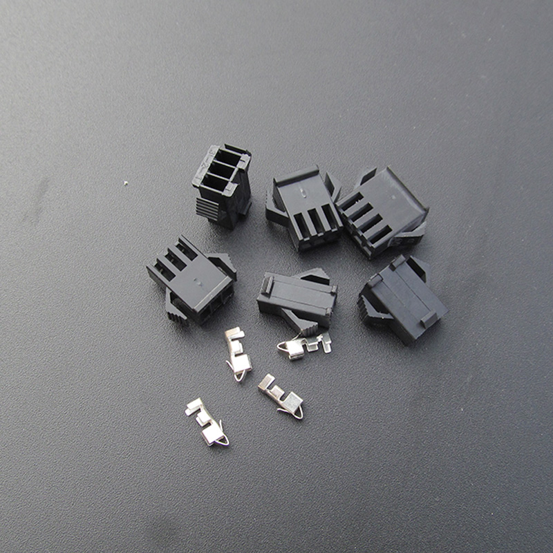 54端子线空中对插接头2p3p4p5p6p led公母接线端子连接线头子 2p公母