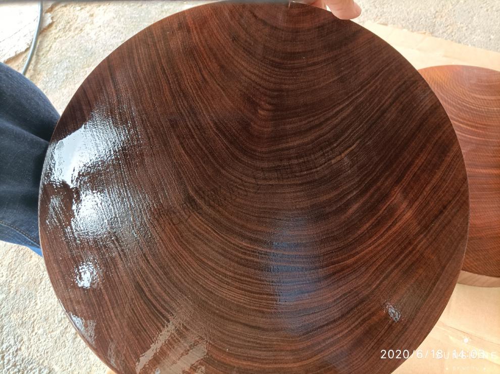 正宗越南铁木蚬木砧板菜板圆形实木占板广西龙州砚木加厚案板菜墩蚬木