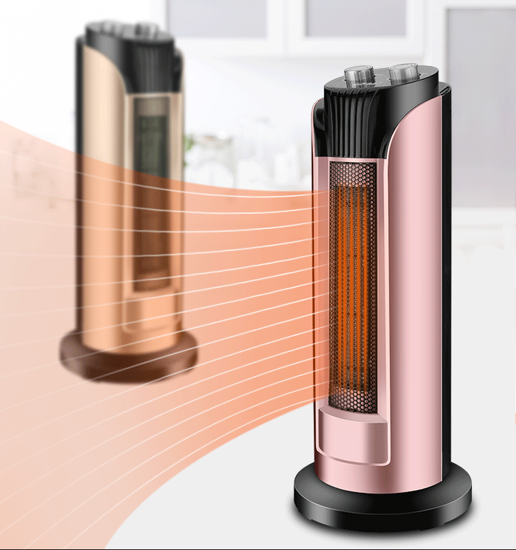 骆驼暖风机家用浴室取暖器防水节能省电 骆驼小款暖风机土豪金n23