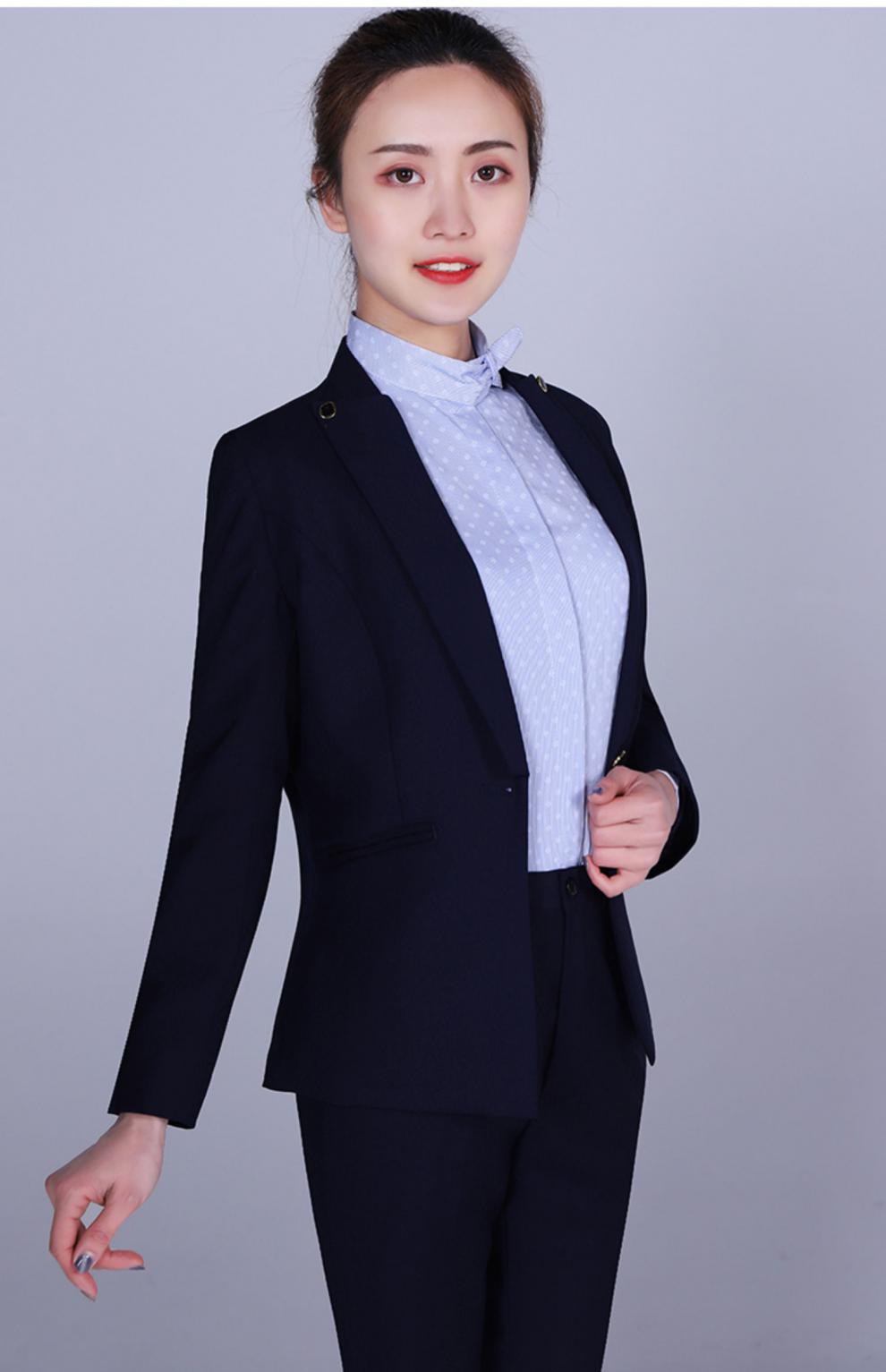 中国移动营业厅工装女工作服套装新款公司制服外套夏款 新款移动裤子