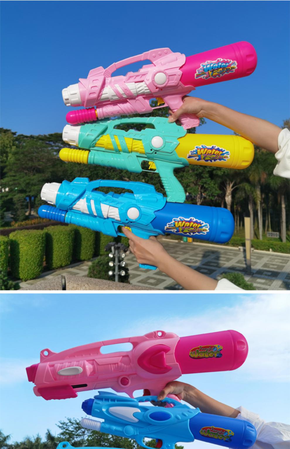2022新款超大号水枪玩具成人男孩大容量大人儿童高压抽拉式喷水呲滋