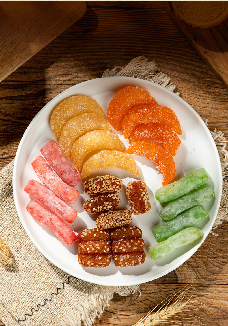 京选推荐网红河南特产老式传统糕点点心河南果子蜜三刀羊角蜜糖混装多