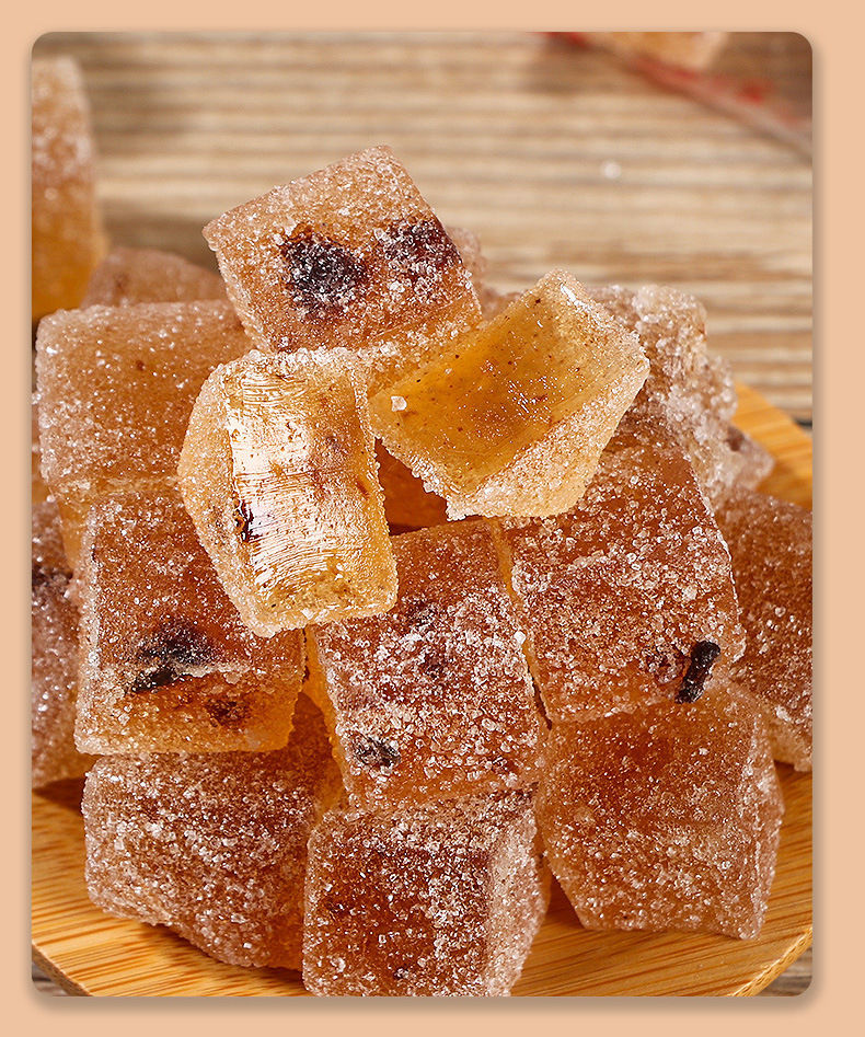 北京同仁堂原料网红健脾陈皮软糖话梅糖果糕开胃山楂味糖果橡皮糖水果