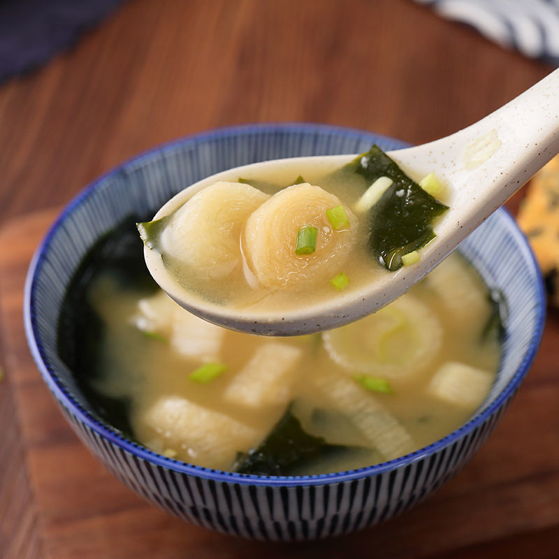 日式味增湯 日本大森屋6口味 即食味增湯速食湯海苔海鮮裙帶菜湯 豆腐