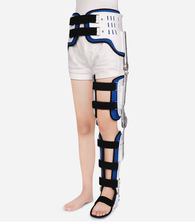 髋关节髋人字支具支架髋外展固定支具髋关节损伤脱位髋膝踝足.