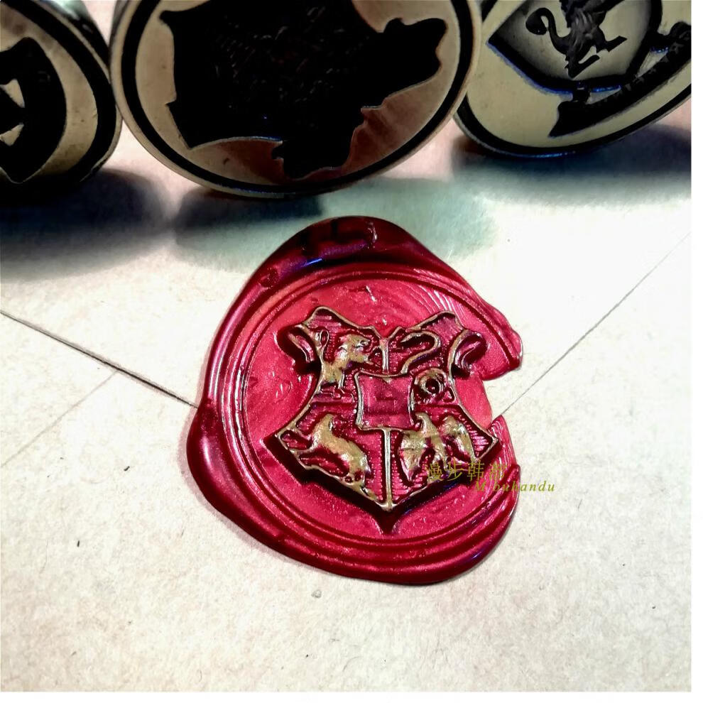 火漆印章印头 哈利火漆印章波特 立体火漆印套装 霍格沃茨周边哈迷