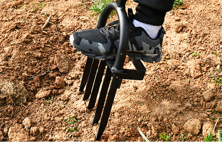 人工翻地松土神器深翻器农用翻土种菜挖地叉神奇园艺挖土园林工具