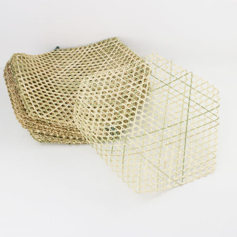 小竹网手工编织竹达竹网垫竹蒸垫防粘锅竹板手工竹蒸笼竹垫竹笪12孔竹