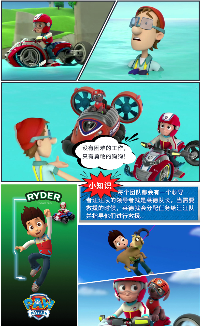 patrol) 儿童玩具车玩具狗狗巡逻玩具男童玩具 莱德沙滩车-1辆【图片