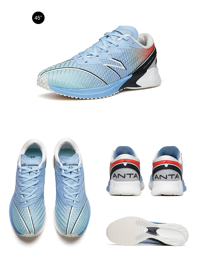 c202安踏男鞋运动鞋2022新款氮科技情侣款跑步鞋子男马拉松竞速碳板鞋