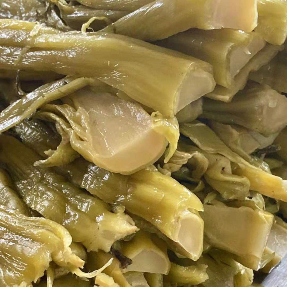 漳州平和芦溪酸菜咸菜农家咸菜芥菜泡菜酸芥菜老坛酸菜下饭菜 5包500