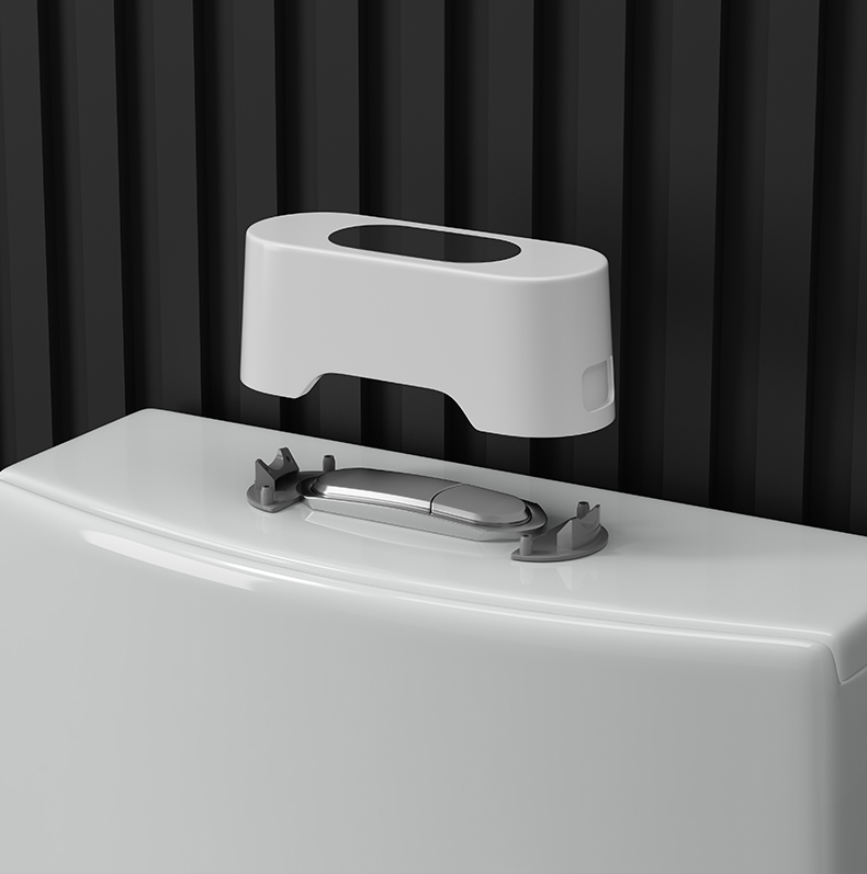 马桶自动冲水感应器公司厕所免接触蹲便器水箱冲水冲便感应器神器