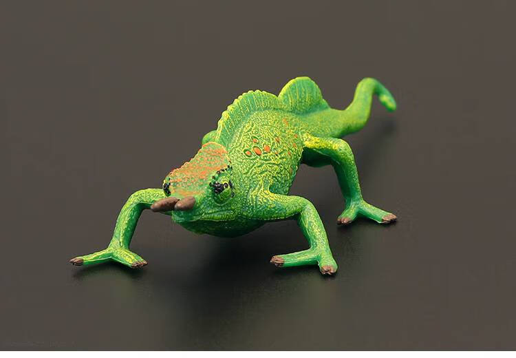 曼维大号 蜥蜴玩具 实心儿童仿真动物玩具爬行动物模型套装蜥蜴变色龙