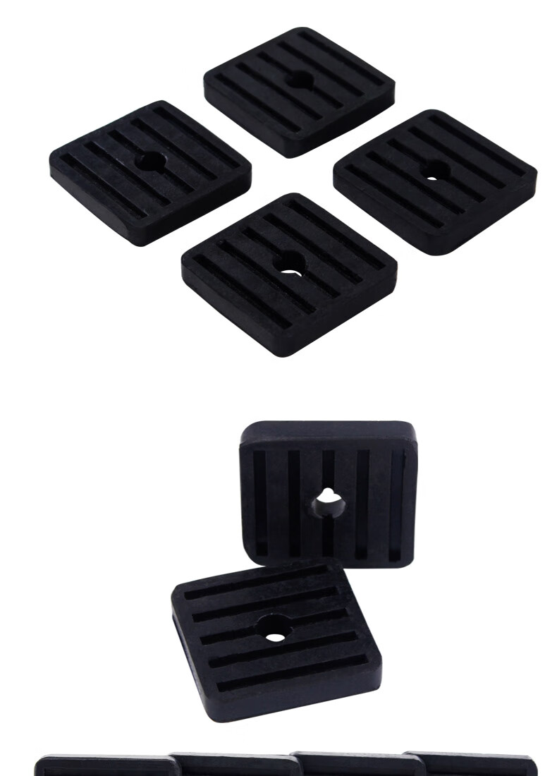 适用于空调底座 空调减震垫加厚空调外机支架减震底座胶垫减噪防滑