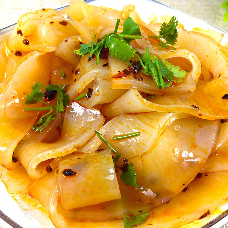 东北大拉皮红薯拉皮水晶大拉皮凉拌宽粉麻辣烫土豆粉皮干凉皮干货