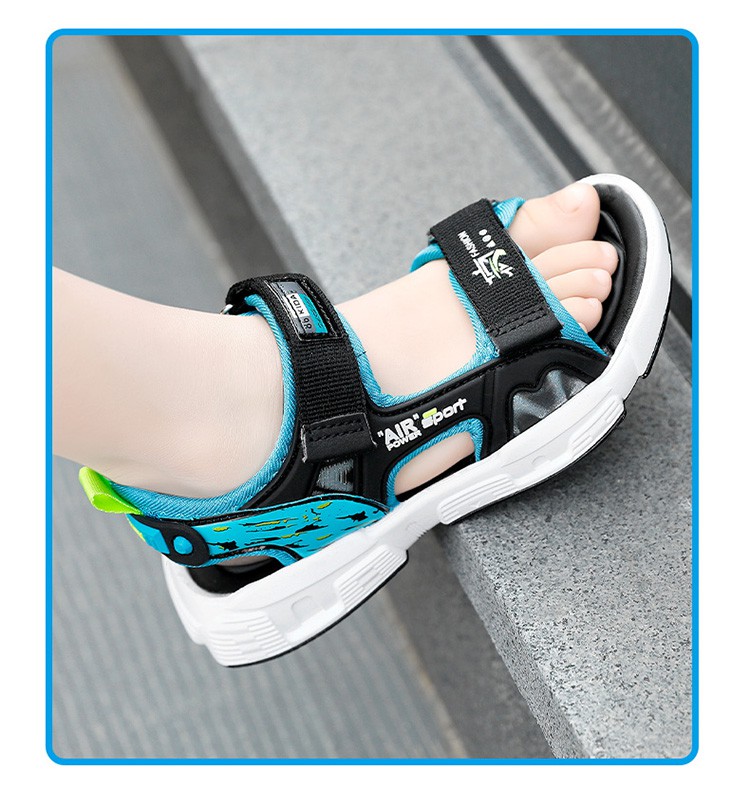 男童胖脚宽肥凉鞋夏款8男孩9中大童10大码12中学生沙滩鞋15岁41码品质