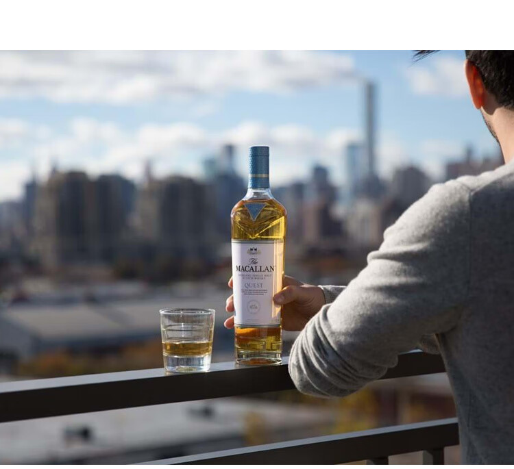 麦卡伦(macallan)quest蓝天 苏格兰 单一麦芽威士忌 洋酒 1000ml