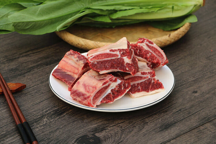 黄牛肋排 现杀新鲜黄牛排牛小排牛排骨 牛肋排5斤【图片 价格 品牌