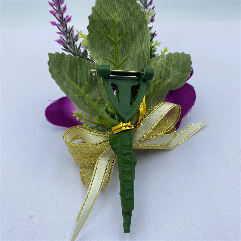 贵宾胸花商务开业活动剪彩礼仪会议庆典公司年会仿真兰花嘉宾襟花