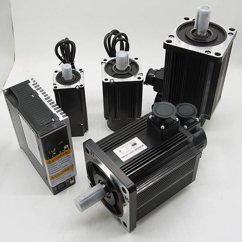 伺服电机套装抱闸400瓦系统80/90/110/130法兰全新750 w 4nm 1.