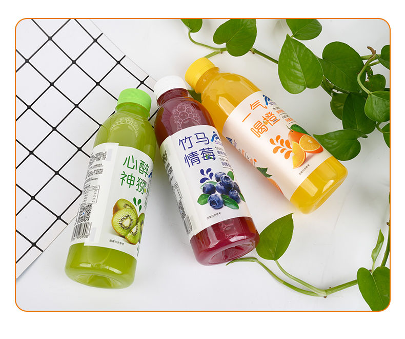 水果饮料维生素水果味饮料369ml500ml柠檬蜜桃菠萝三种口味芒果汁369