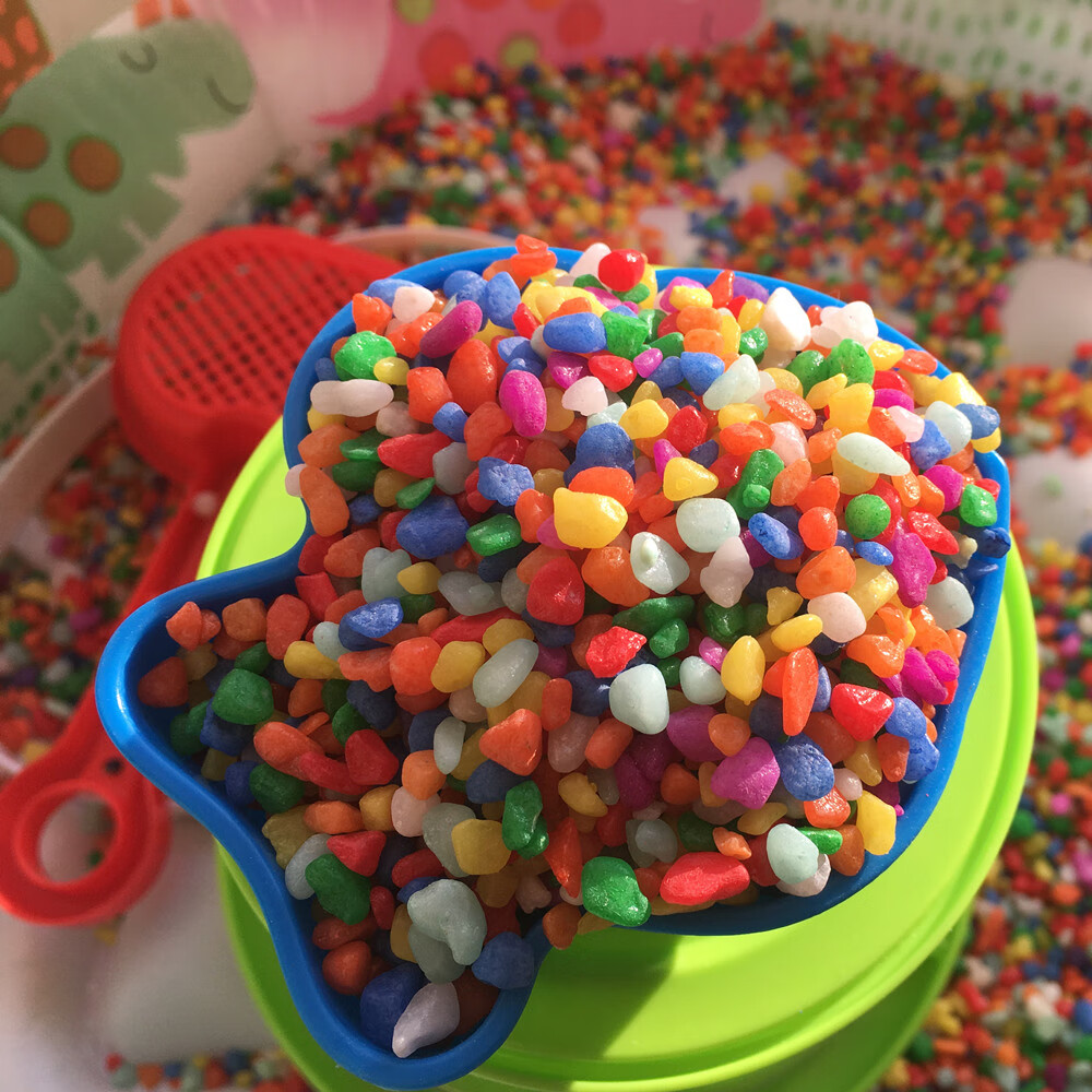 决明子玩具沙白色珍珠沙大型公园充气沙池 沙滩玩具池套装儿童玩具