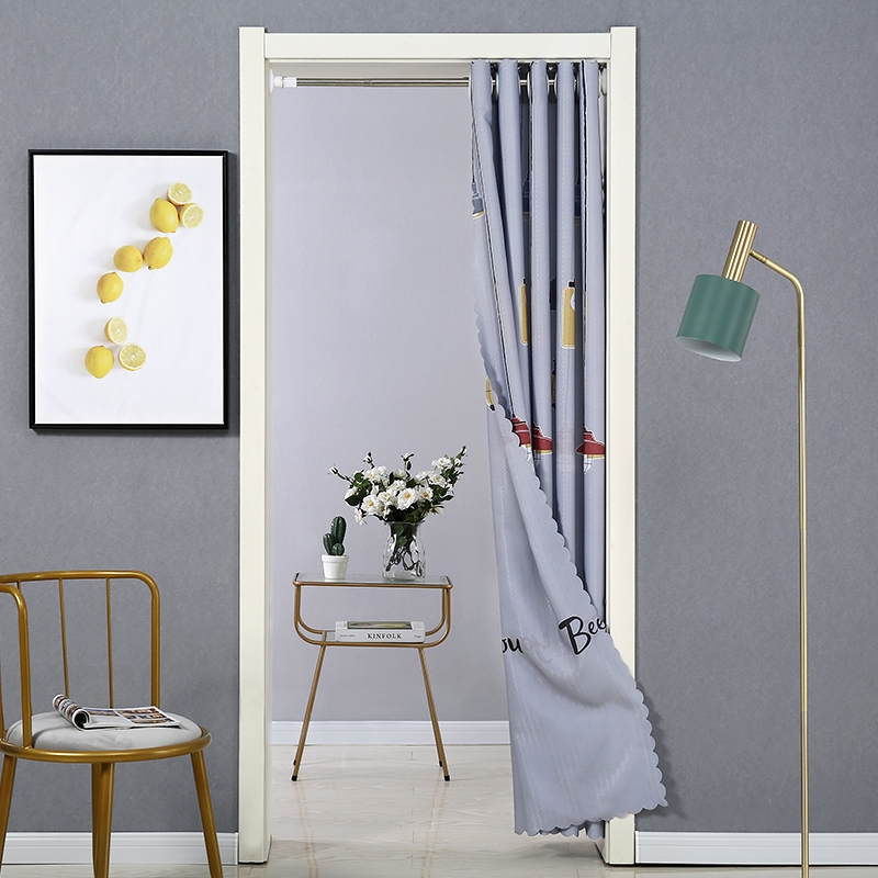 隔音布超强隔音隔音门帘隔音免打孔客厅卧室布帘厨房隔断帘子分割空调