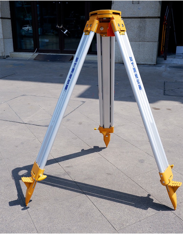 定做 经纬仪水平仪三脚架水准仪全站仪实木支架测量仪器铝合金支架