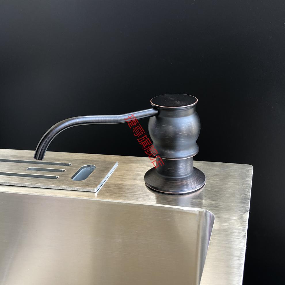 森尼(senni)皂液器延长管厨房水槽用大容量加长管洗洁精按压瓶洗菜盆