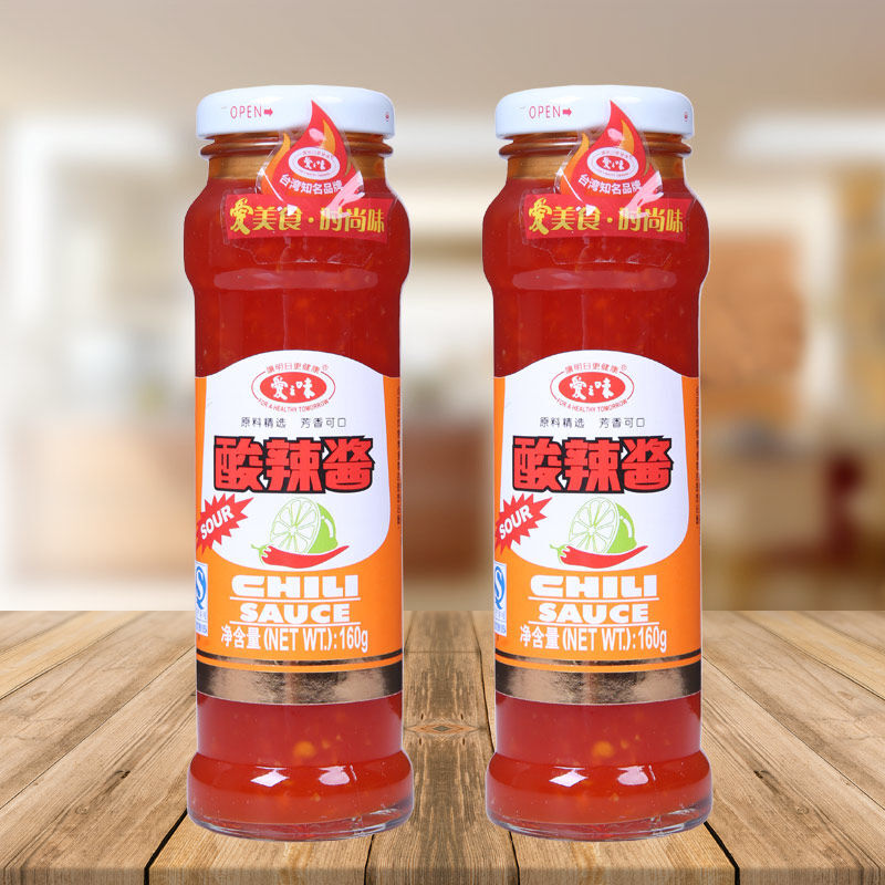 爱之味酸辣酱160g*5瓶【图片 价格 品牌 报价】-京东