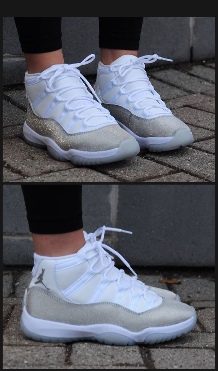 纯原aj11传奇蓝黑红康扣蛇纹满天星大魔王蓝球鞋男真碳板实战女鞋纯原