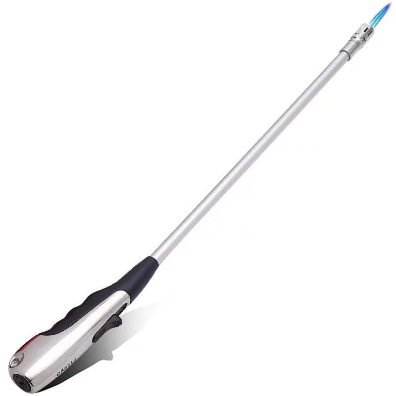 点火器点火棒可充气打火枪礼品礼物五个塑料手把明火款两瓶200气体