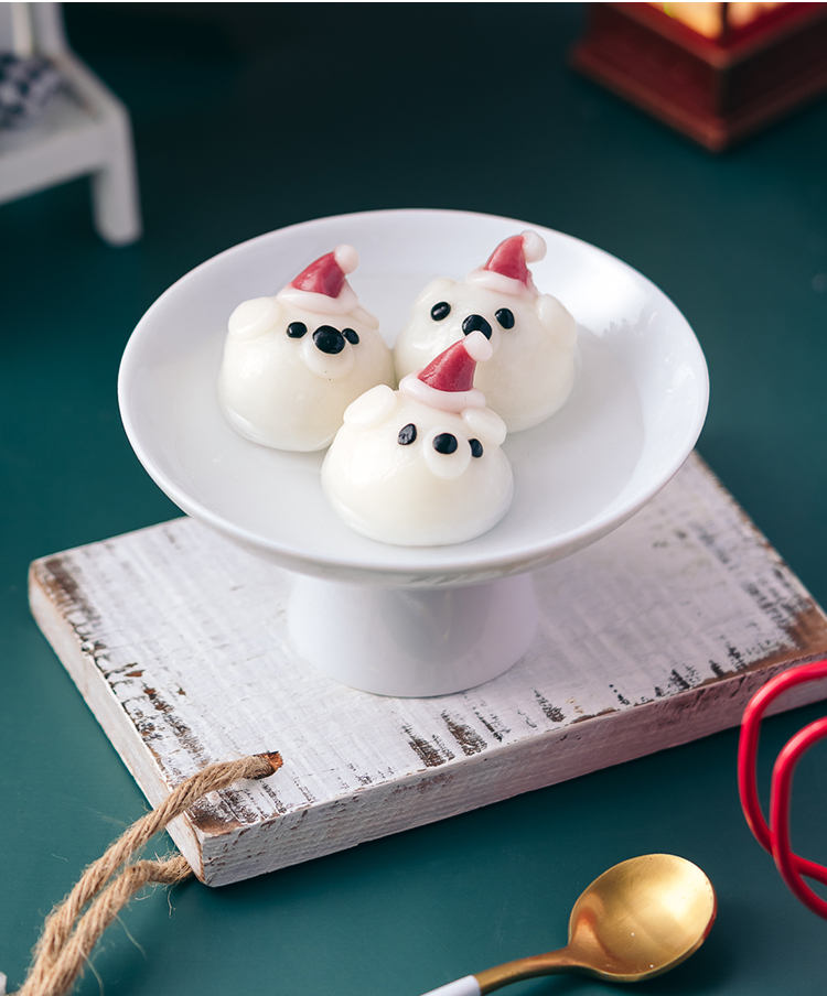 5折 爱稞老虎汤圆动物卡通汤圆虎年水煮元宵儿童黑芝麻宁波小老虎汤团