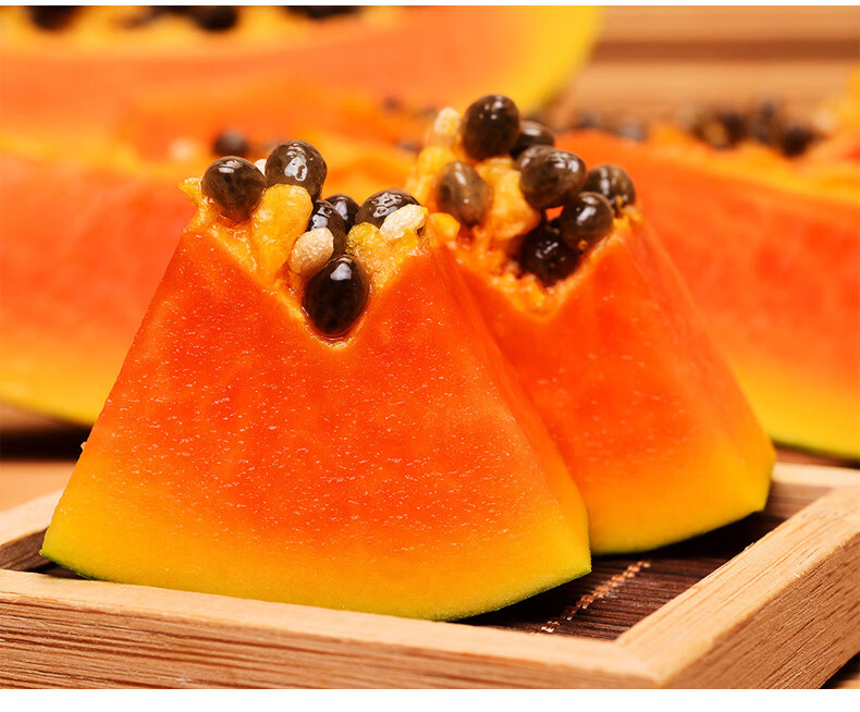 南食锦 现摘红心牛奶木瓜5斤精品果生鲜水果 木瓜 五斤