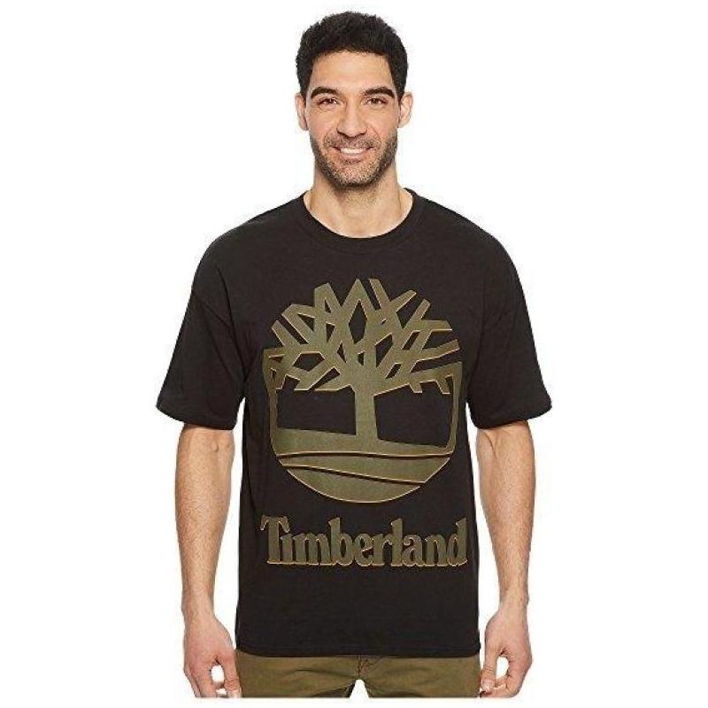 timberland添柏岚男士t恤短袖圆领纯棉透气舒适cm2034362bjblackwheat