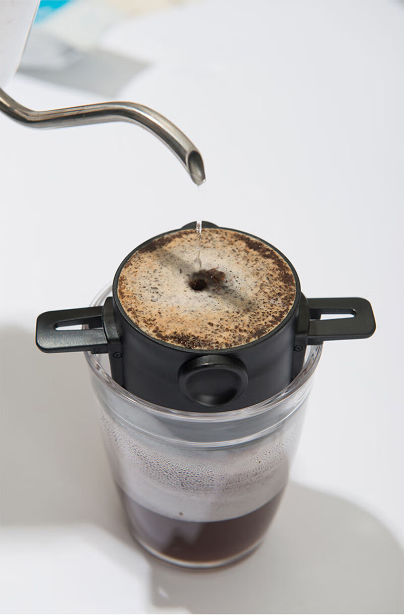 免滤纸咖啡过滤杯不锈钢咖啡滤网滴漏式过滤器手冲杯便携咖啡器具