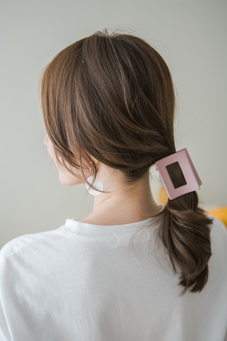 抓夹抓夹大号ins简约森系顶夹韩版成人发饰磨砂马尾夹子头饰洗澡发抓