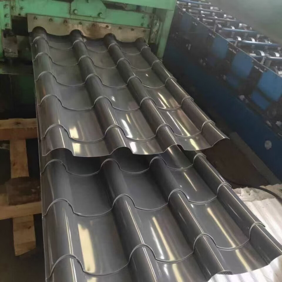 3003防腐铝瓦楞板合金屋面厂房瓦片屋顶铝瓦定制铝合金瓦 彩铝滴水