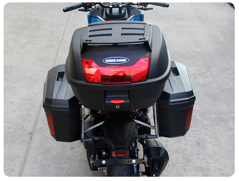 边箱特大号踏板摩托车侧边箱力帆kpv150通用尾箱三箱子v36sn3617 v36