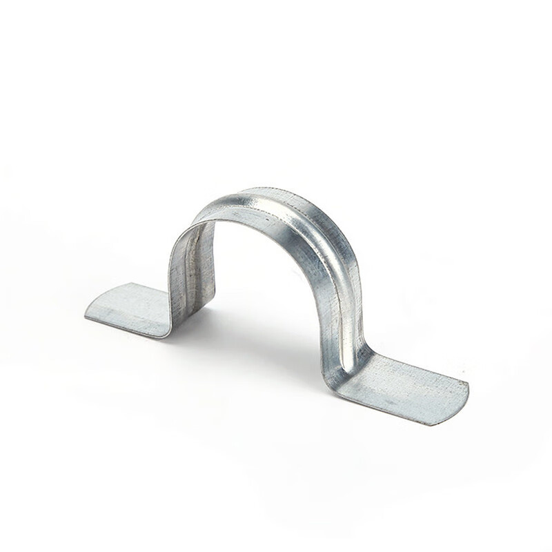 不锈钢骑马卡管夹马鞍卡欧姆卡u型固定扣瓦斯枪镀锌铁皮水管卡箍阙拈