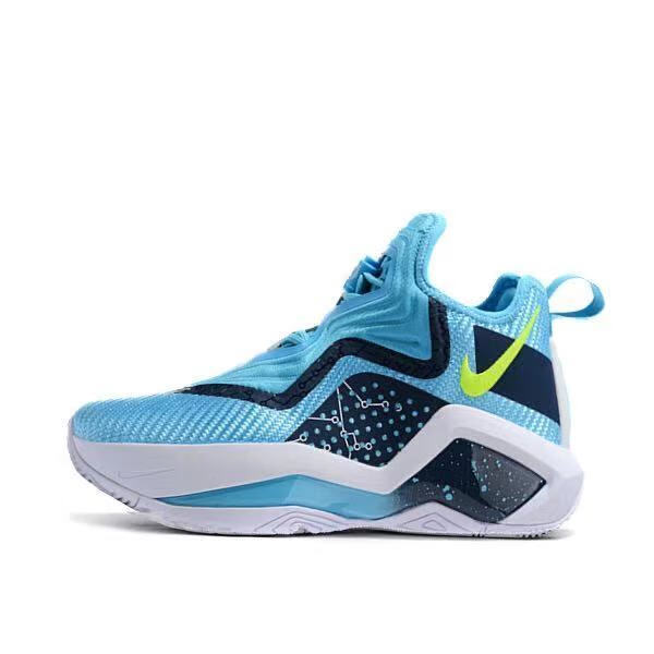 断码捡漏lbj14士兵14代实战高帮篮球鞋男士兵14白红40