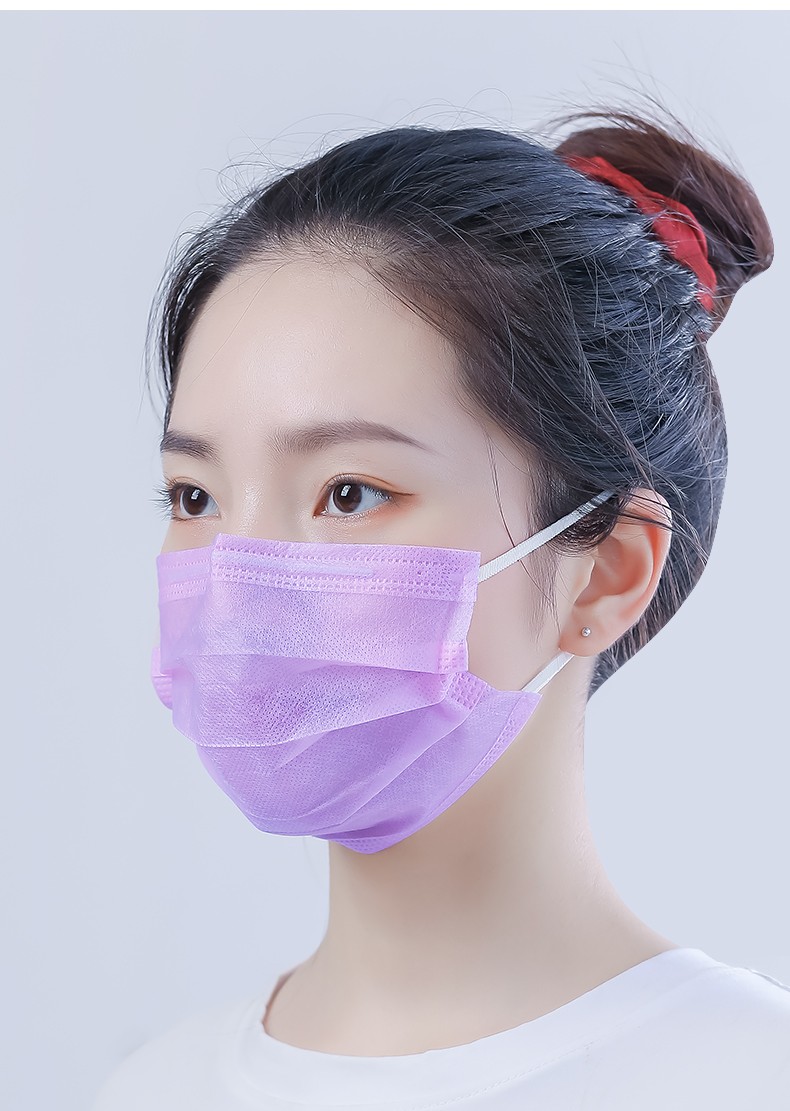 一次性口罩夏季轻薄款透气防晒一二层两层独立包装夏天不勒耳宽带口罩