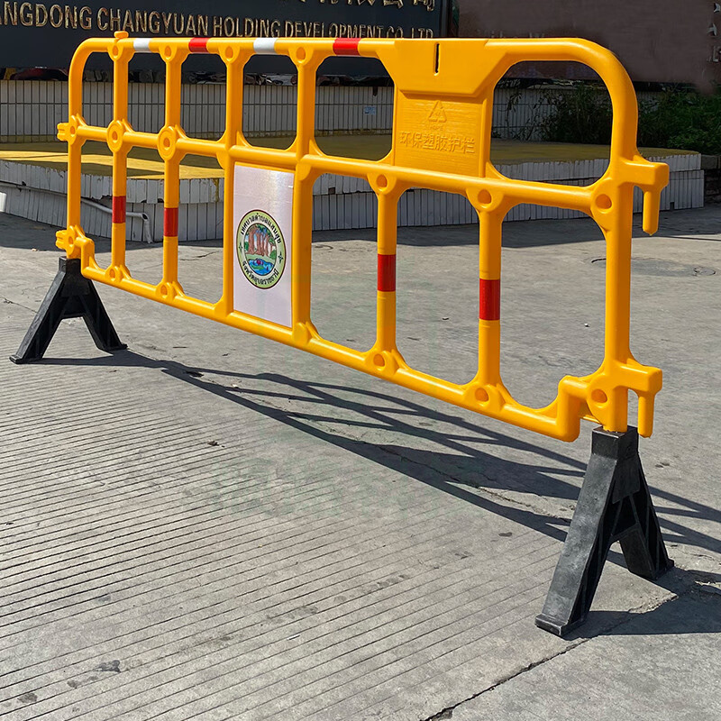 胶马护栏塑料铁马道路护栏施工移动围栏pe胶马市政护栏围挡 虎雀
