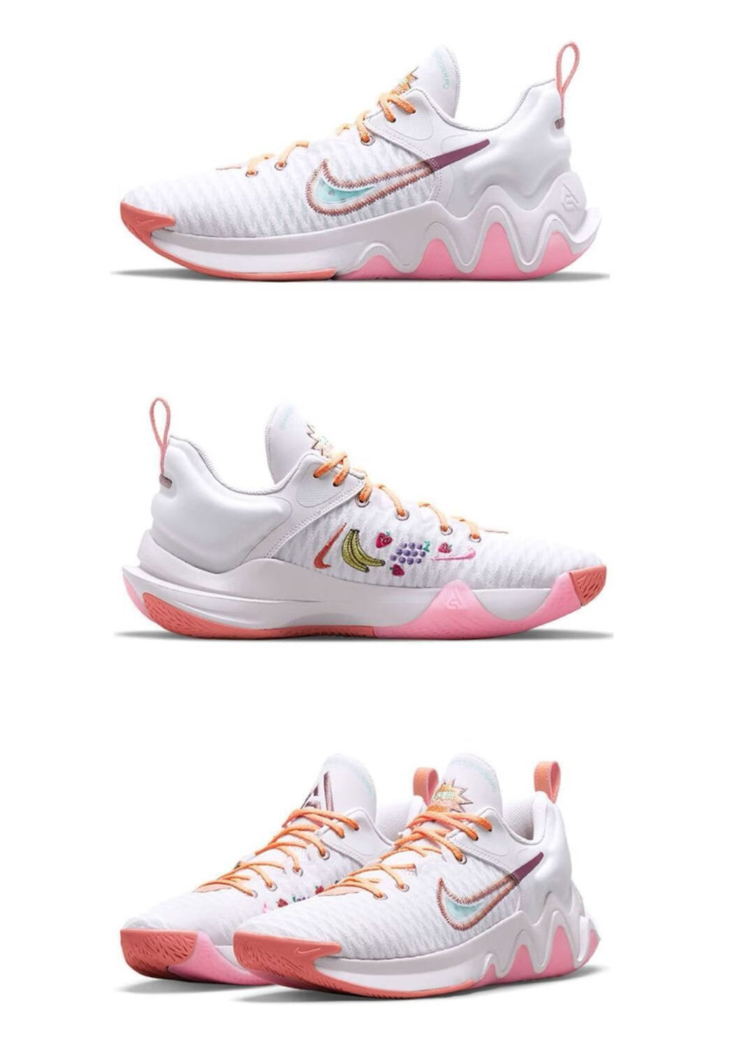 字母哥支线篮球鞋giannisimmtalityep低帮透气耐磨减震实战战靴粉白40