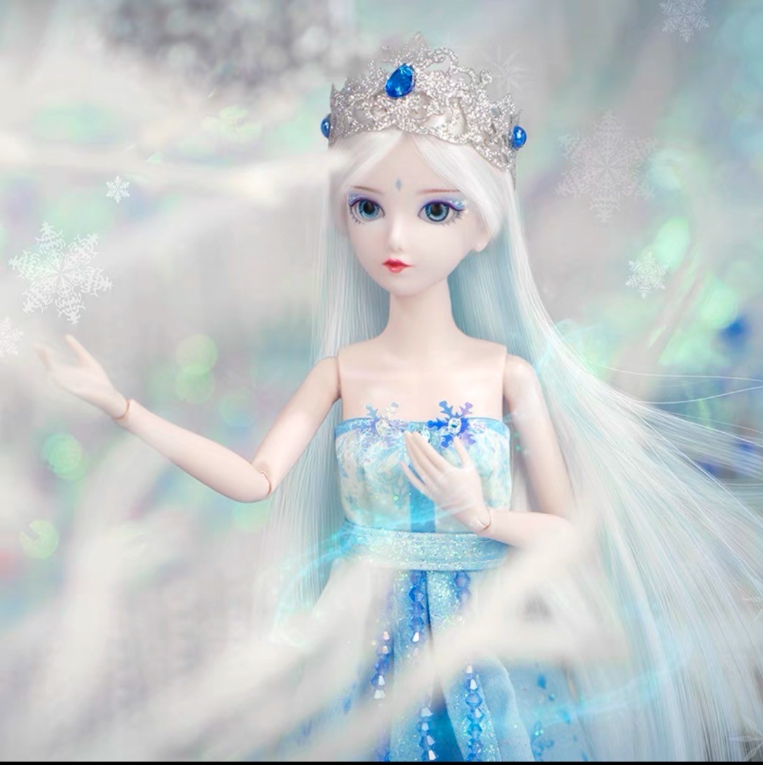 叶罗丽娃娃情公主同款换装芭比娃娃29cm情梦公主孔雀冰公主茉莉齐娜